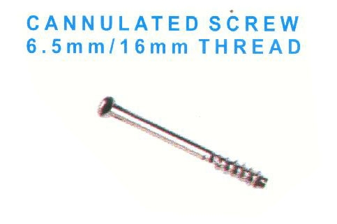 Cannulated Screw Short Thread